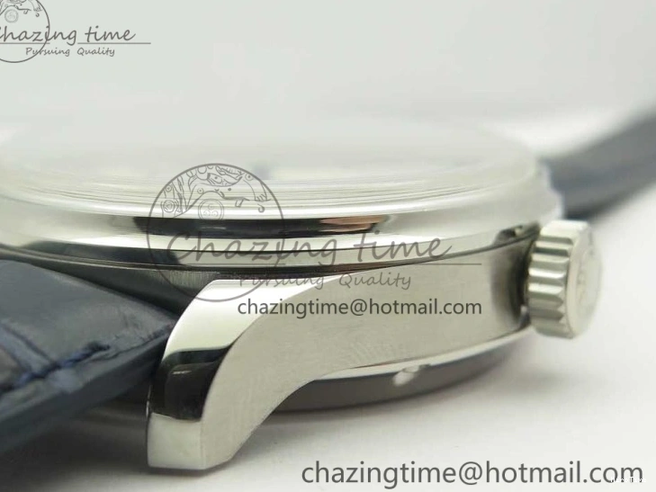 MIROTIME 0212 Affordable Portuguese Real PR Real Annual Calendar IW5035 ZF 1:1 Best Edition White Dial Blue Markers on Blue Leather Strap A 7143